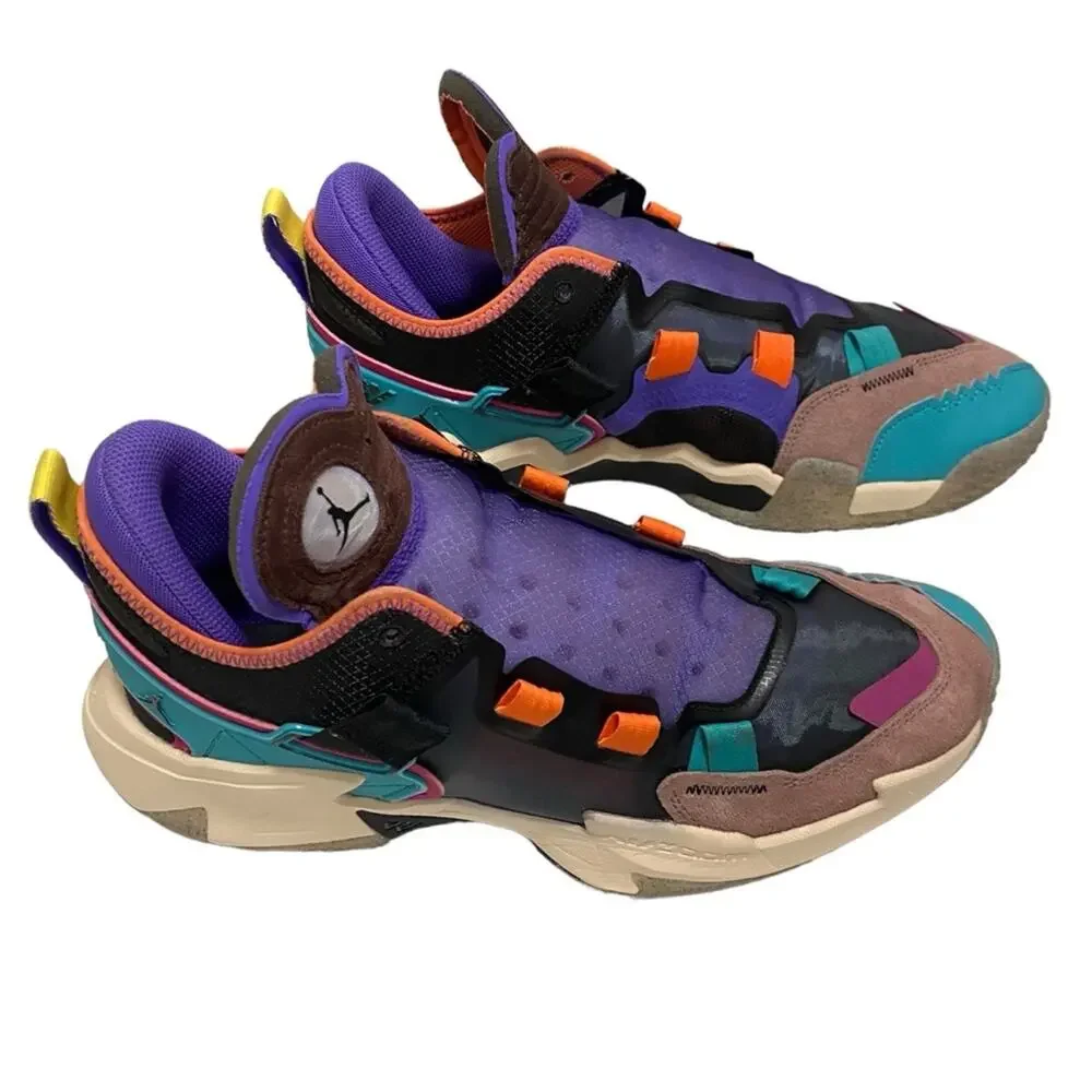 Jordan Why Not .5 Size 9.5 US / 8.5 UK / 43 (EUR) Black/Black-Cabana-Turf Orange
